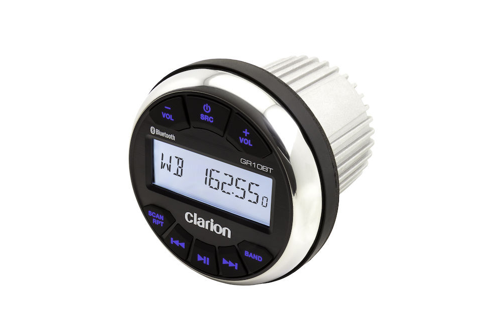 Buy Clarion GR10BT Marine USB/MP3/WMA Receiver with Builtin Bluetooth