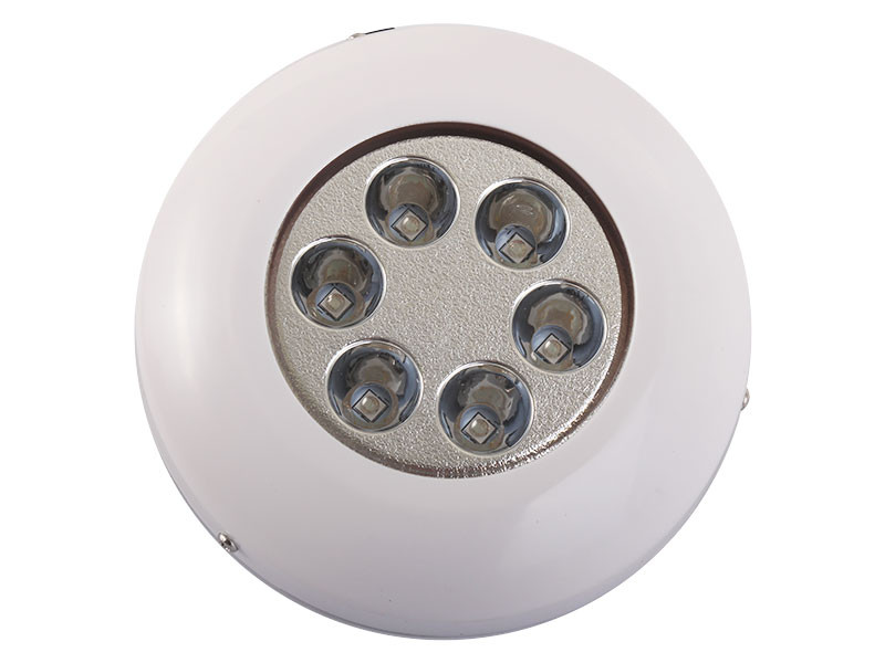Buy Surface Mount 6 x 3W LED Underwater Light Blue online at Marine