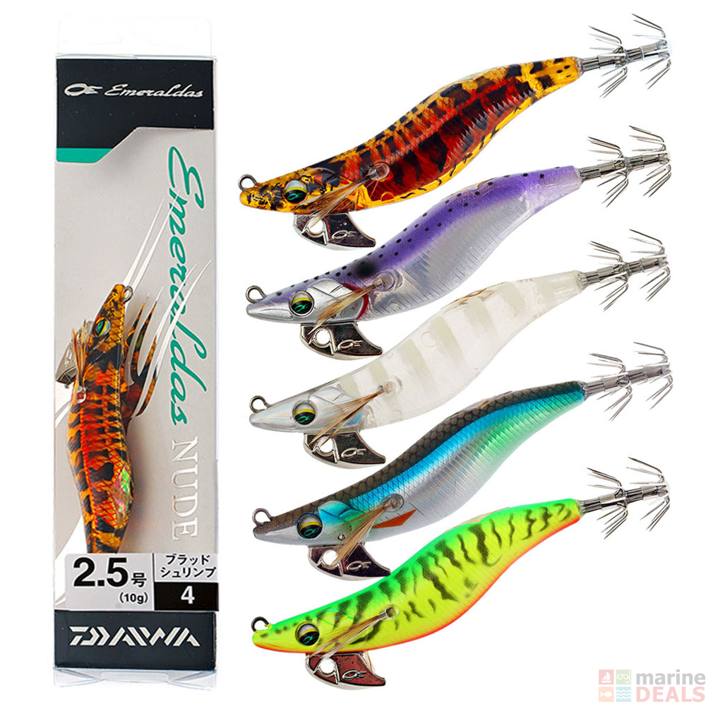 Buy Daiwa Emeraldas Nude Squid Jig Size 2 5 100mm Online At Marine