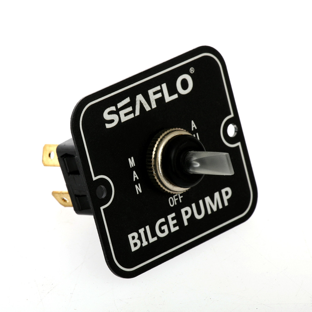 Buy Seaflo 3Way Bilge Pump Toggle Switch Panel online at MarineDeals