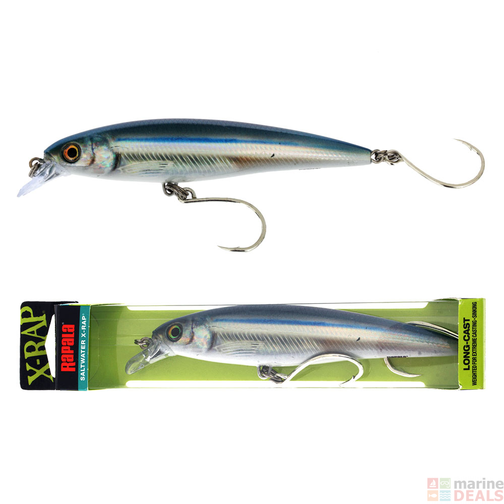 Rapala X-Rap Saltwater Long Cast Lure 54g Size 14 Live Anchovy - Rapala ...