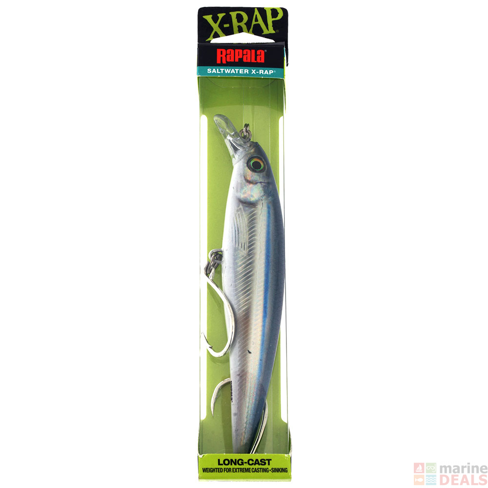 Rapala X-Rap Saltwater Long Cast Lure 54g Size 14 Live Anchovy - Rapala ...