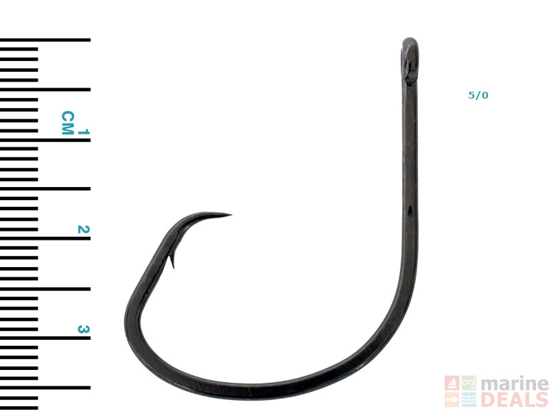 Buy VMC 7381CB SureSet Circle Hooks - Coastal Black Finish online at ...