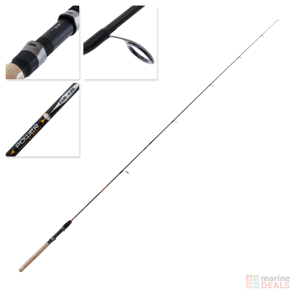 Buy DAM PTS Power Spinning Trout Rod 7ft 412g 2pc online at Marine