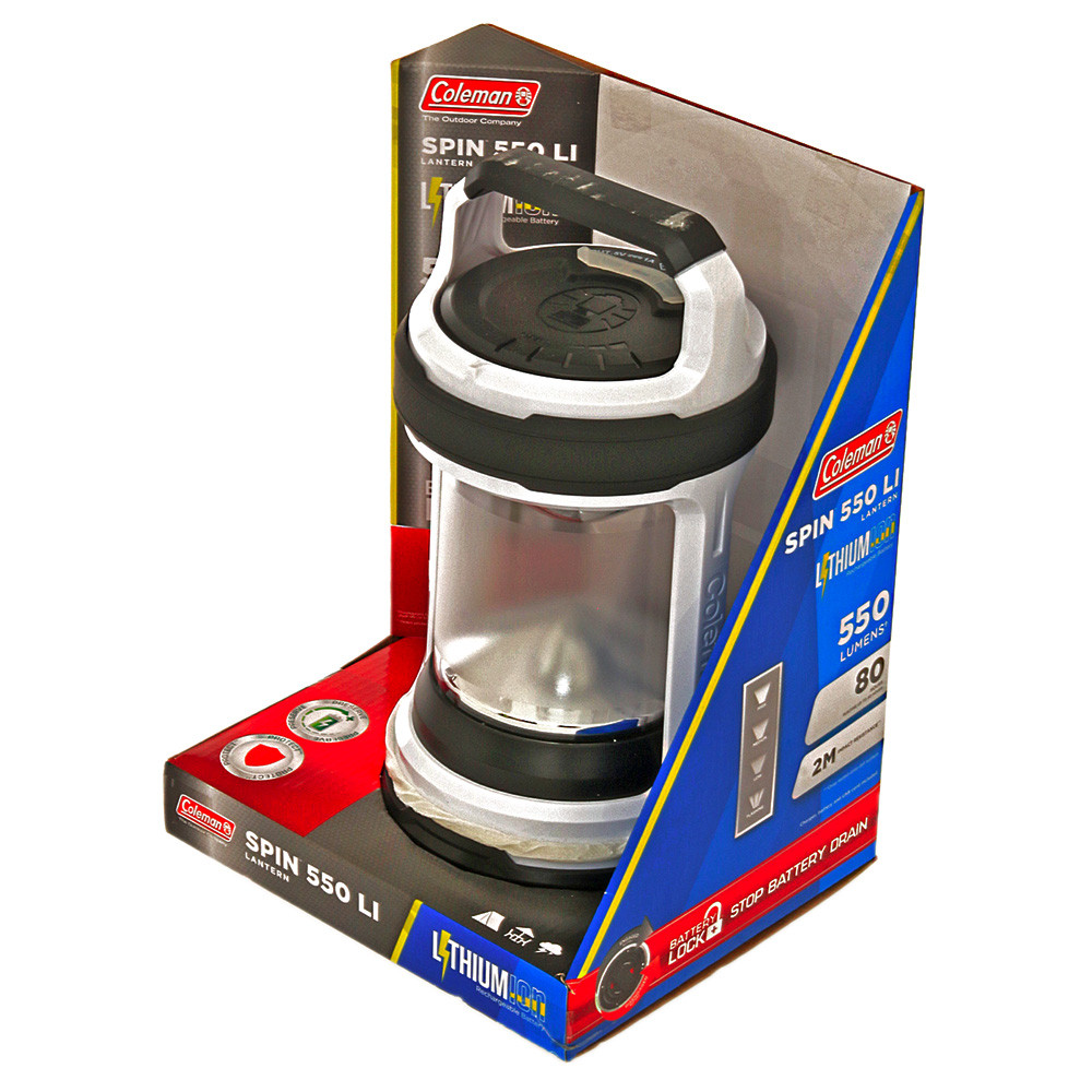 Buy Coleman Vanquish Spin 550 Camping Lantern - Rechargeable online at