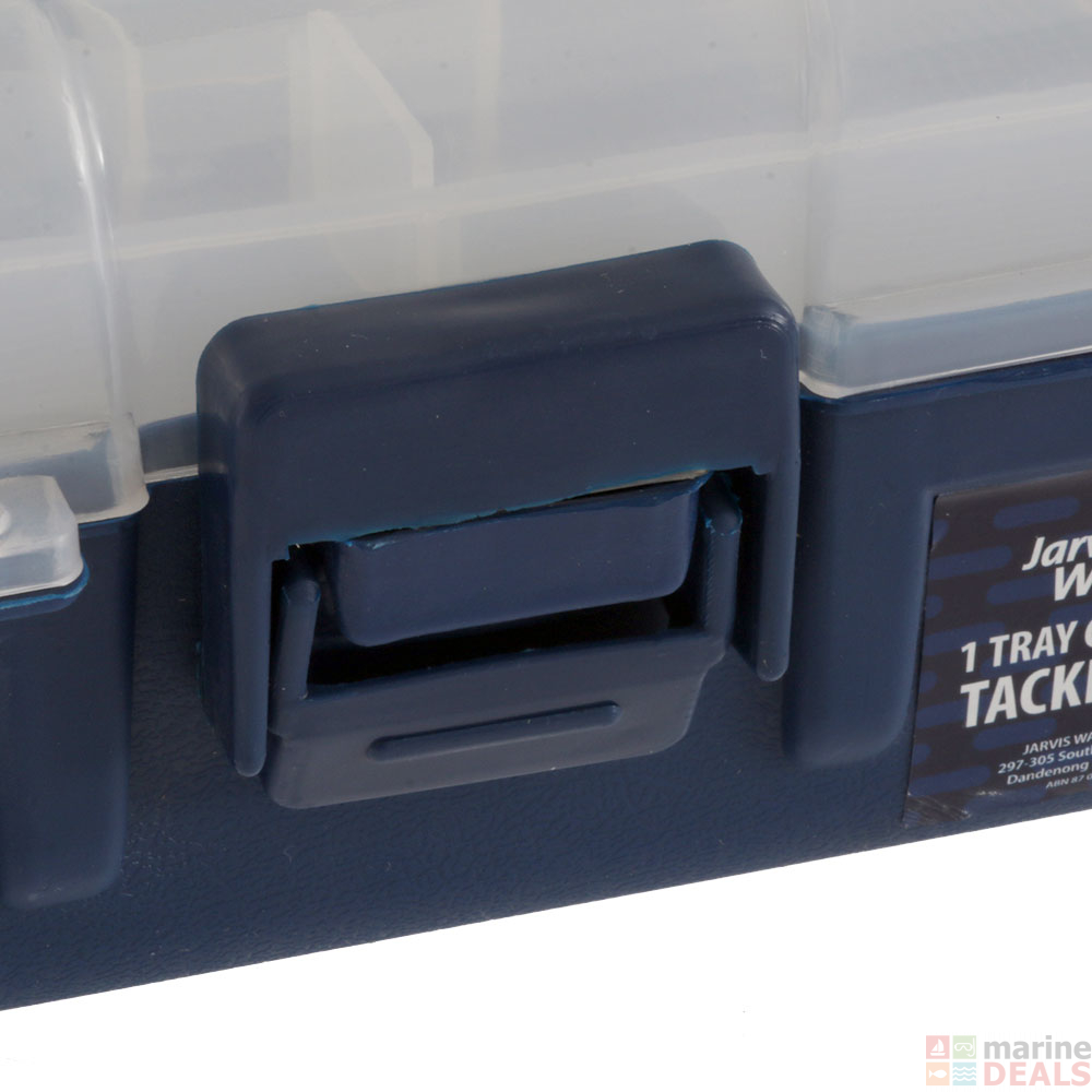Jarvis Walker 3 Tray Tackle Box Clear Top Quality Construction