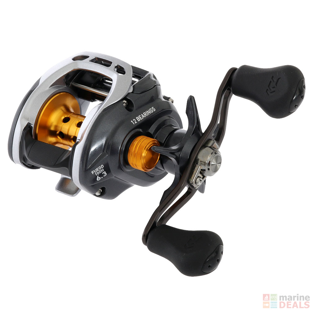 Buy Daiwa Fuego CT 100H Baitcaster Reel online at Marine-Deals.com.au