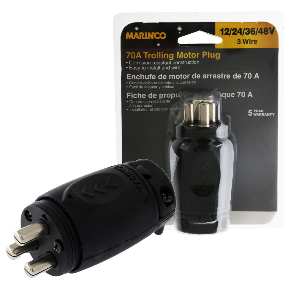 Buy Marinco 3Wire Trolling Motor Plug 70A online at