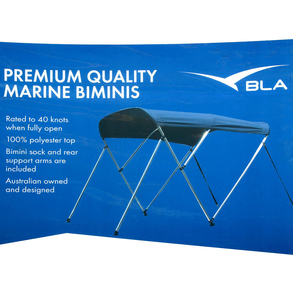 Buy BLA 4 Bow Bimini Top Navy 1.82.0 x 1.3m online at