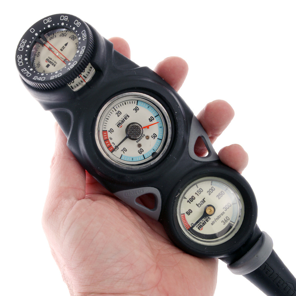 Buy Mares Mission 3 Dive Compass/Depth/Pressure Gauge online at