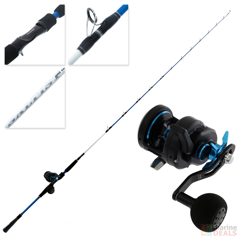 Buy Daiwa Saltist SD 15H and Hyper BJ66XXHB Slow Jig Combo 6ft 6in 90 ...