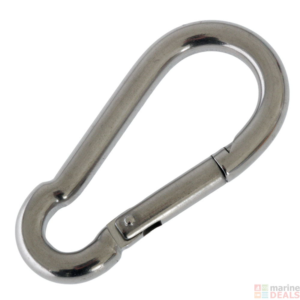 Buy AAA Stainless Carabiner Snap Hook 8mm online at