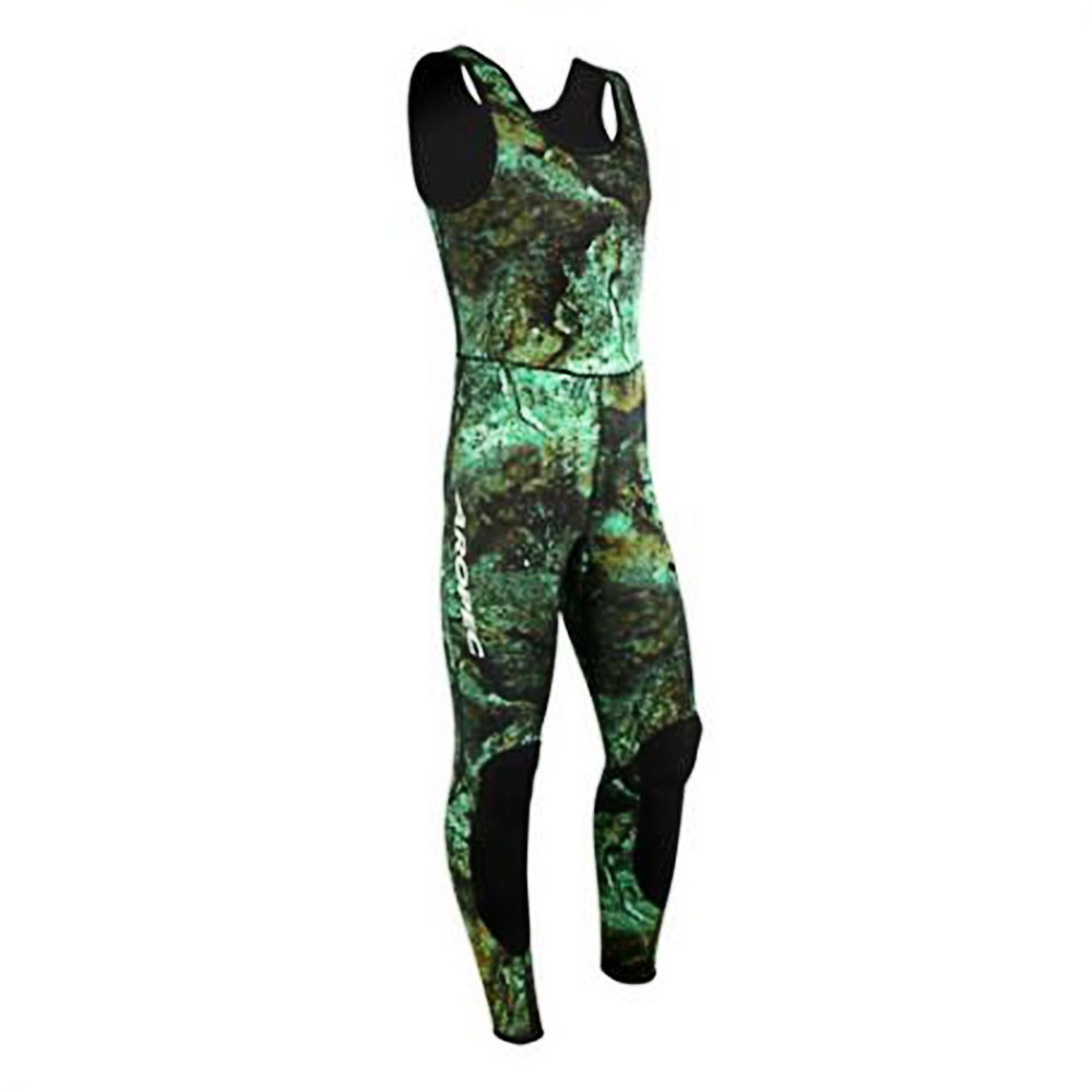 Buy Aropec Mens Open Cell Spearfishing Wetsuit Camo Green 3mm 2pc