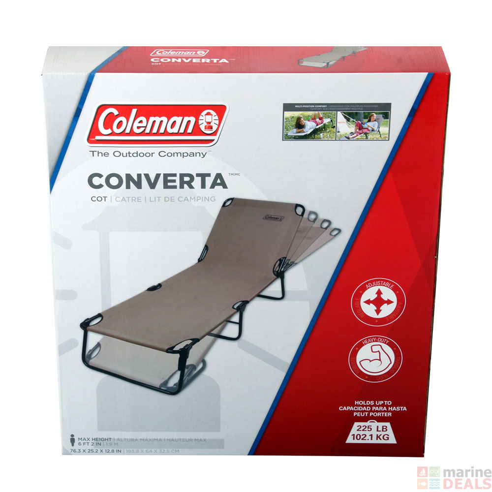 Buy Coleman Converta Cot Camping Stretcher online at