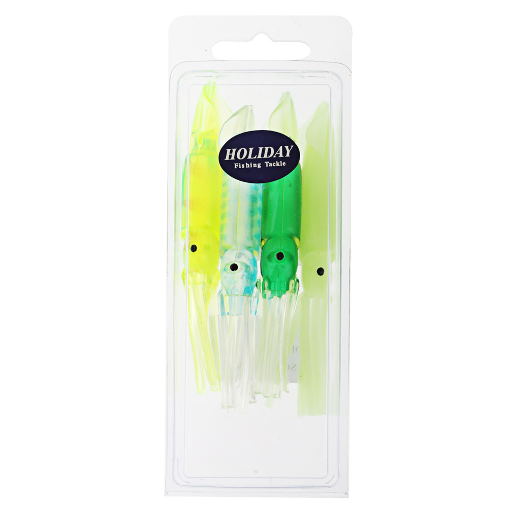 Buy Soft Squid Lure Mixed Pack 4in Qty 4 online at