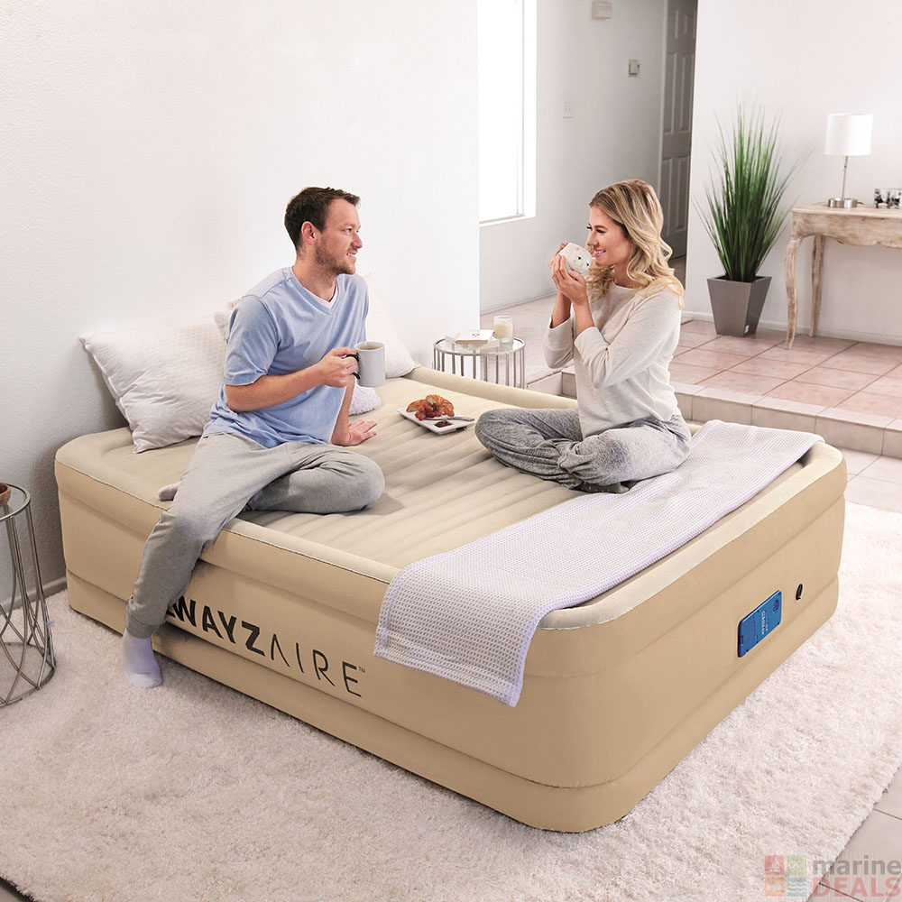 Buy Bestway AlwayzAire Comfort Choice Fortech Queen Airbed with Built
