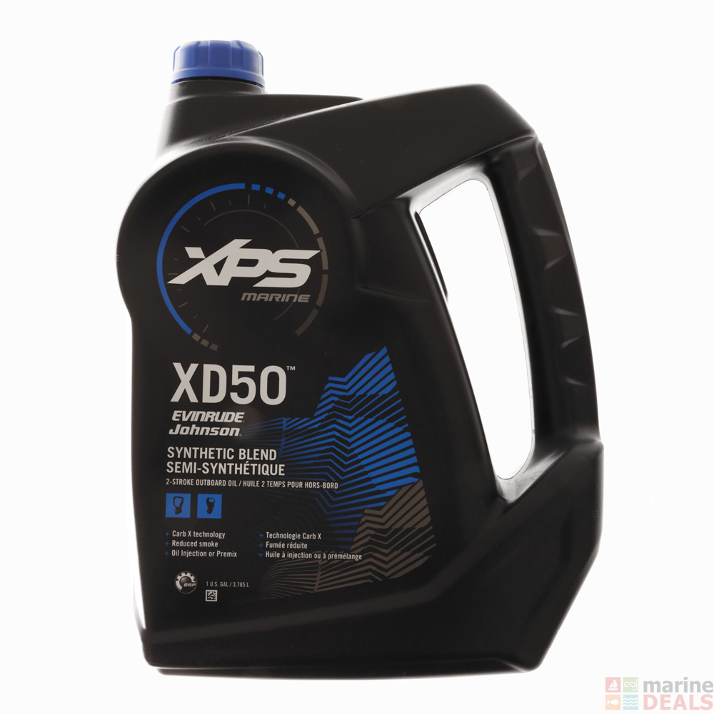 Buy XPS Marine XD50 Synthetic 2Stroke Outboard Oil 3.78L online at