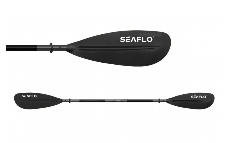 Buy Seaflo Aluminium Shaft Kayak Paddle 230cm 2pc Black online at