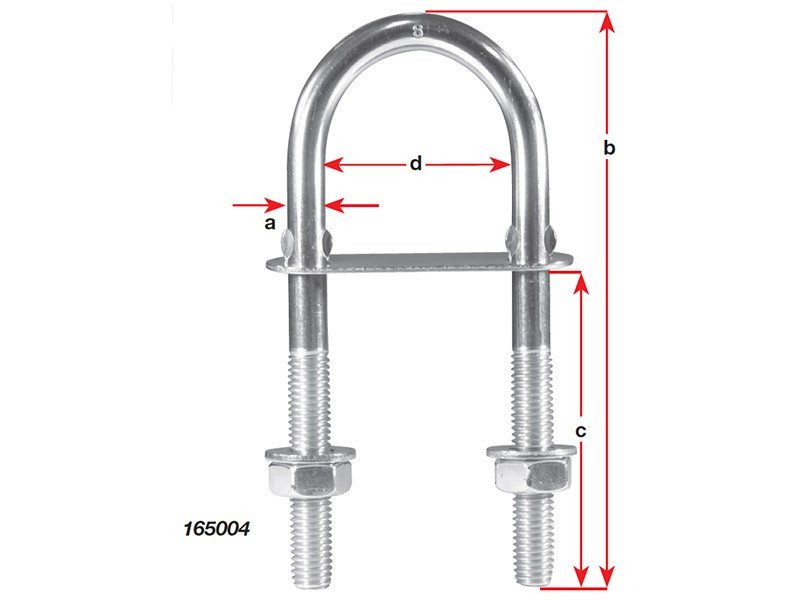 Buy 304 Stainless Steel U Bolt online at