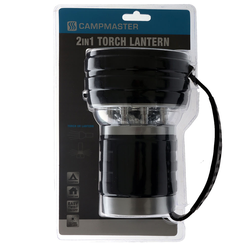 Buy Campmaster 12 LED 2in1 Torch Lantern online at