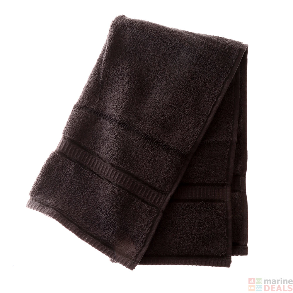 Wonderdryer Hand Towel Black - Beach Towels - Apparel