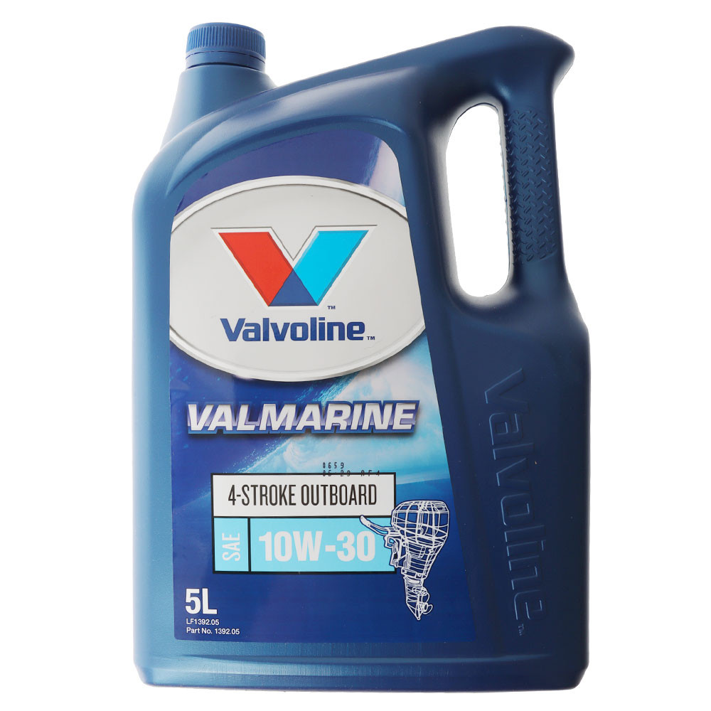 Buy Valvoline ValMarine 10W-30 4-Stroke Premium Outboard Oil 5L online ...
