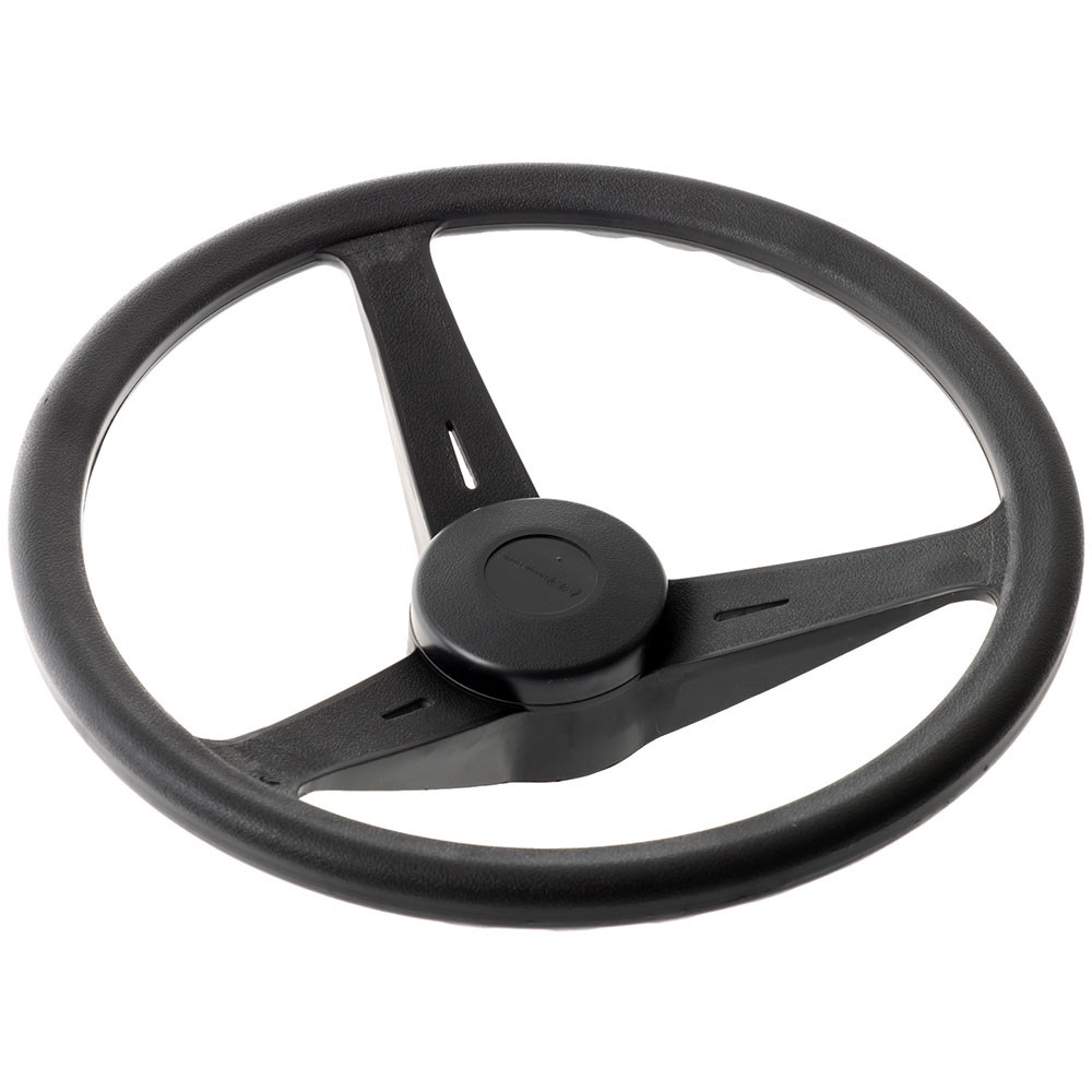 Buy Classic Plastic Steering Wheel Black 350mm online at MarineDeals