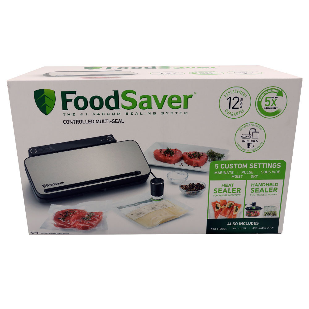 Buy FoodSaver VS3198 Controlled Multi Seal Vacuum Sealer online at