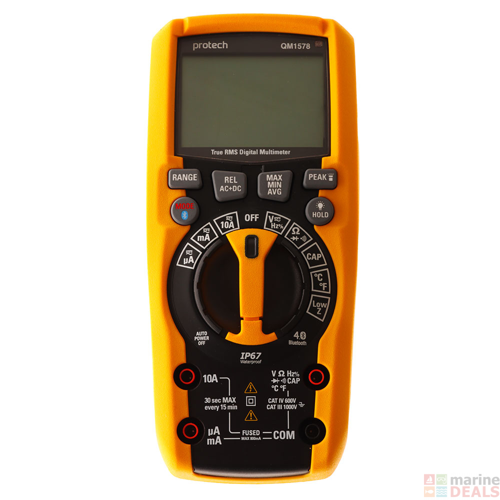 Buy Protech True RMS Digital Multimeter with Bluetooth online at Marine