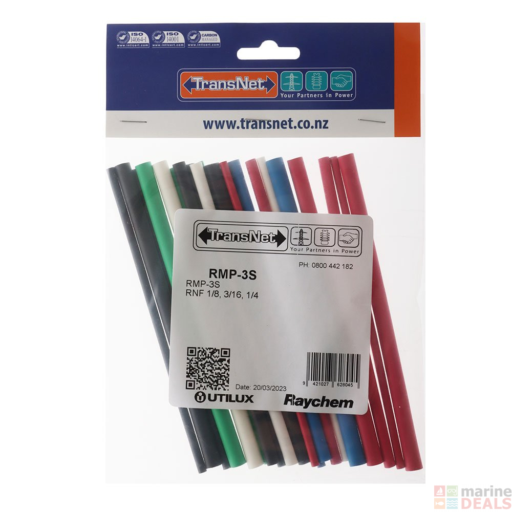 Buy Raychem Heat Shrink Assorted Pack 1/8 3/16 1/4 online at Marine
