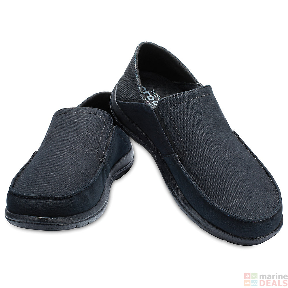 black santa cruz crocs