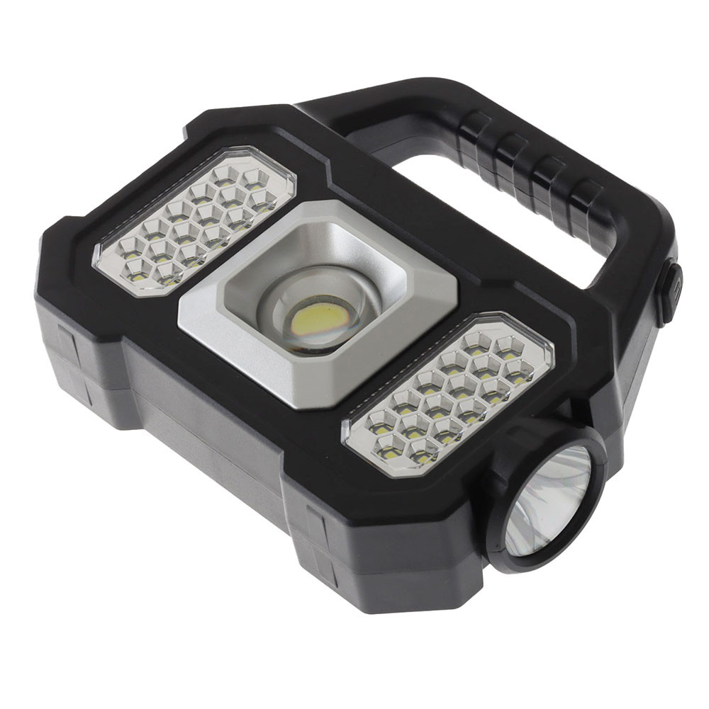 Buy USB Rechargeable / Solar LED Work Light with COB 300 Lumens 1800mAh ...