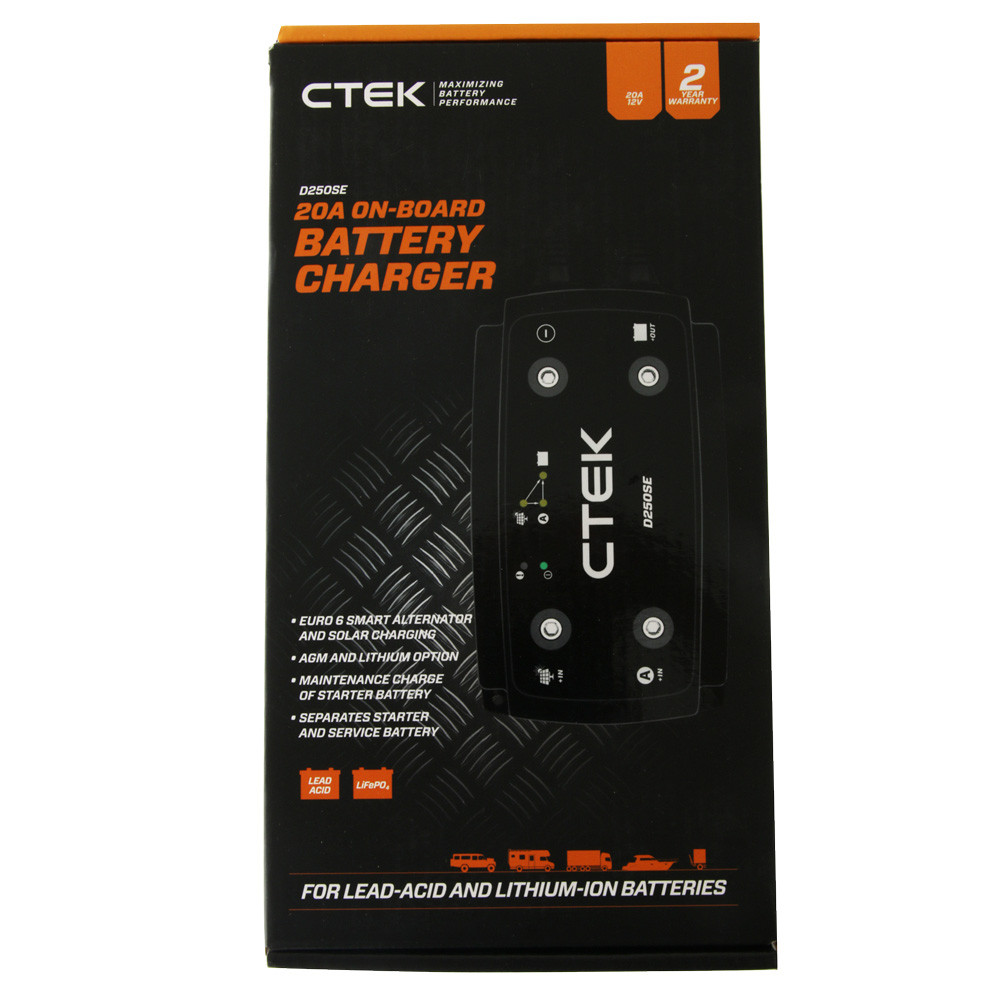 Buy CTEK D250SE Dual DC-DC 20A 12V Battery Charger online at Marine