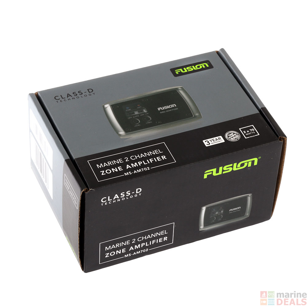 Buy Fusion MSAM702 Marine Amplifier 70W 2 Channel online at Marine
