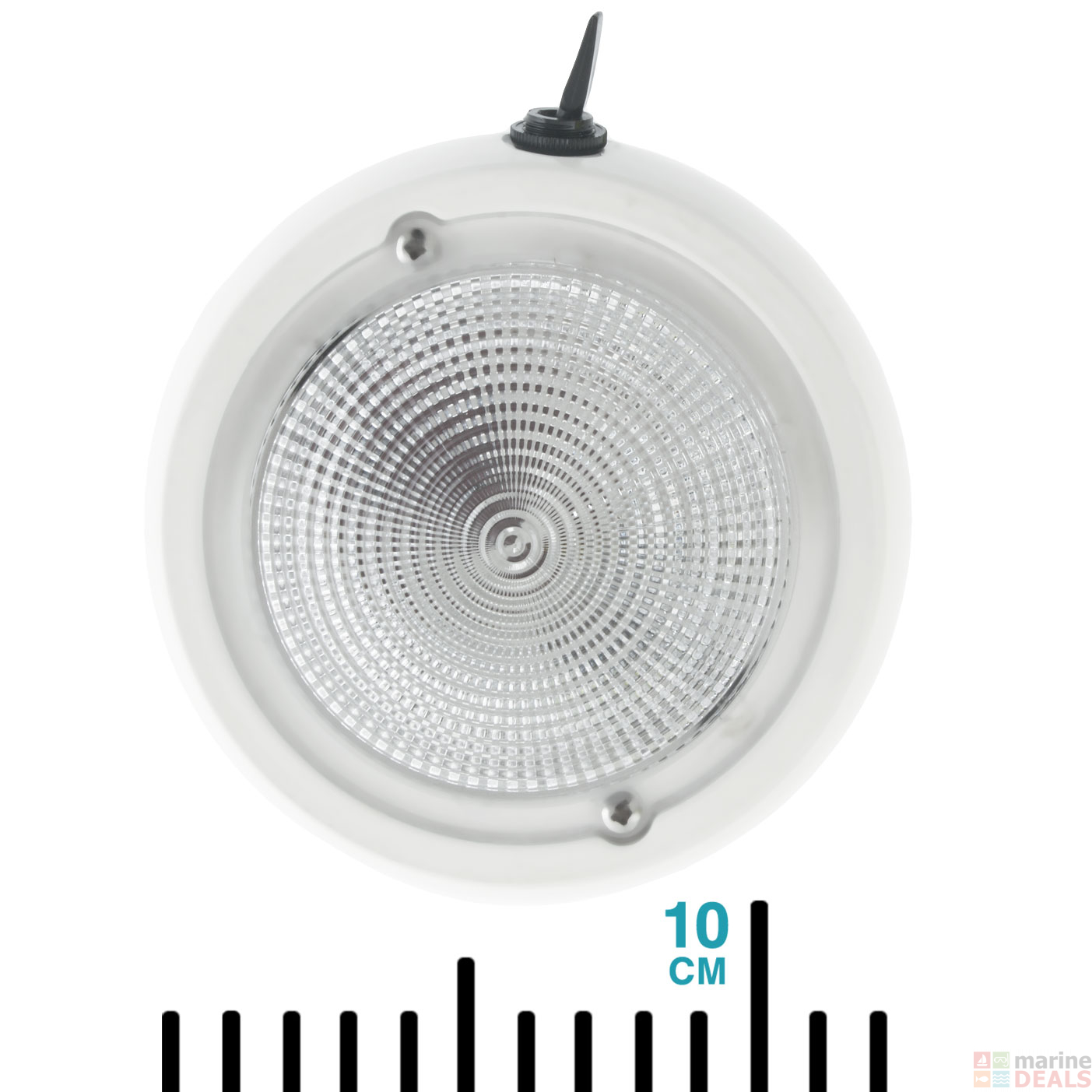 Buy Perko Exterior Surface Mount Dome Light Red/White 12V