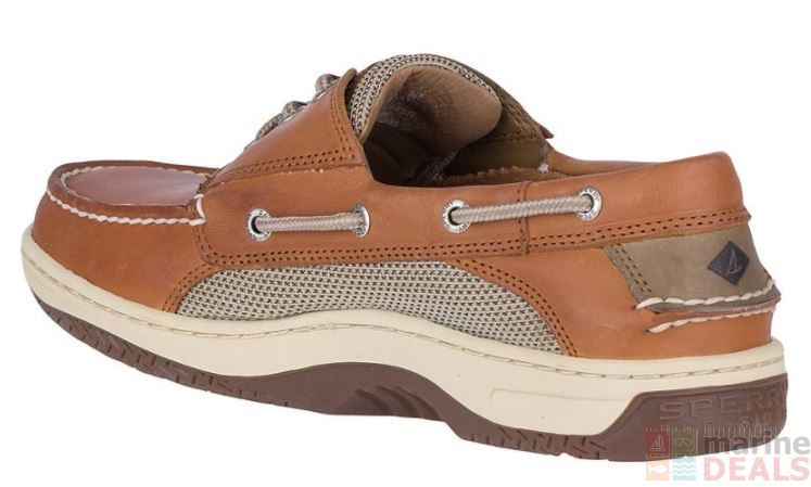 sperry billfish dark tan