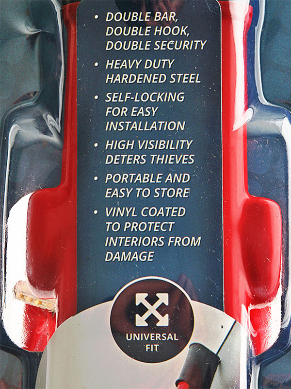 Buy Wildcat Double Hook Steering Wheel Lock online at