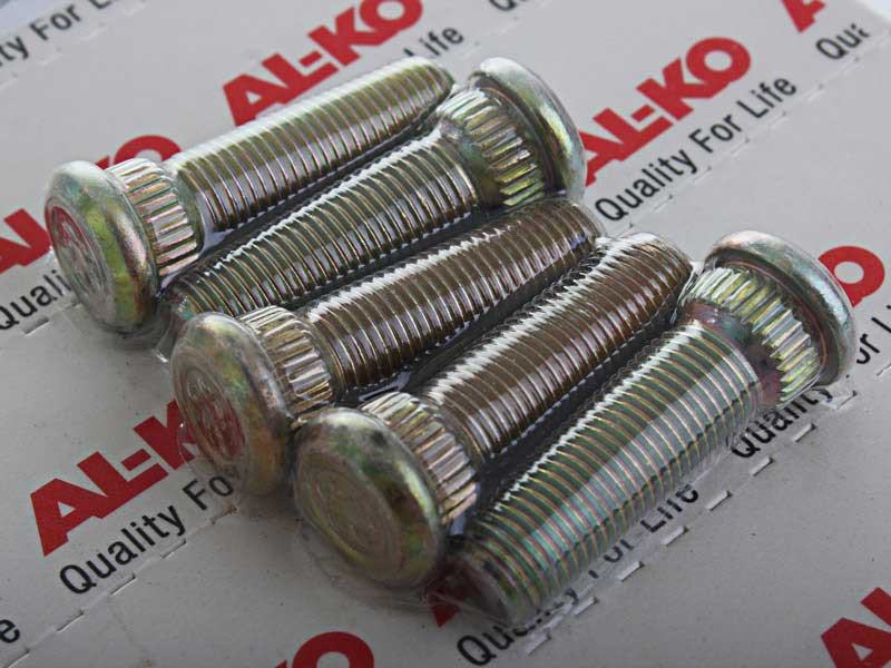 Buy ALKO Zinc Plated Wheel Studs 0.43in Qty 5 online at MarineDeals