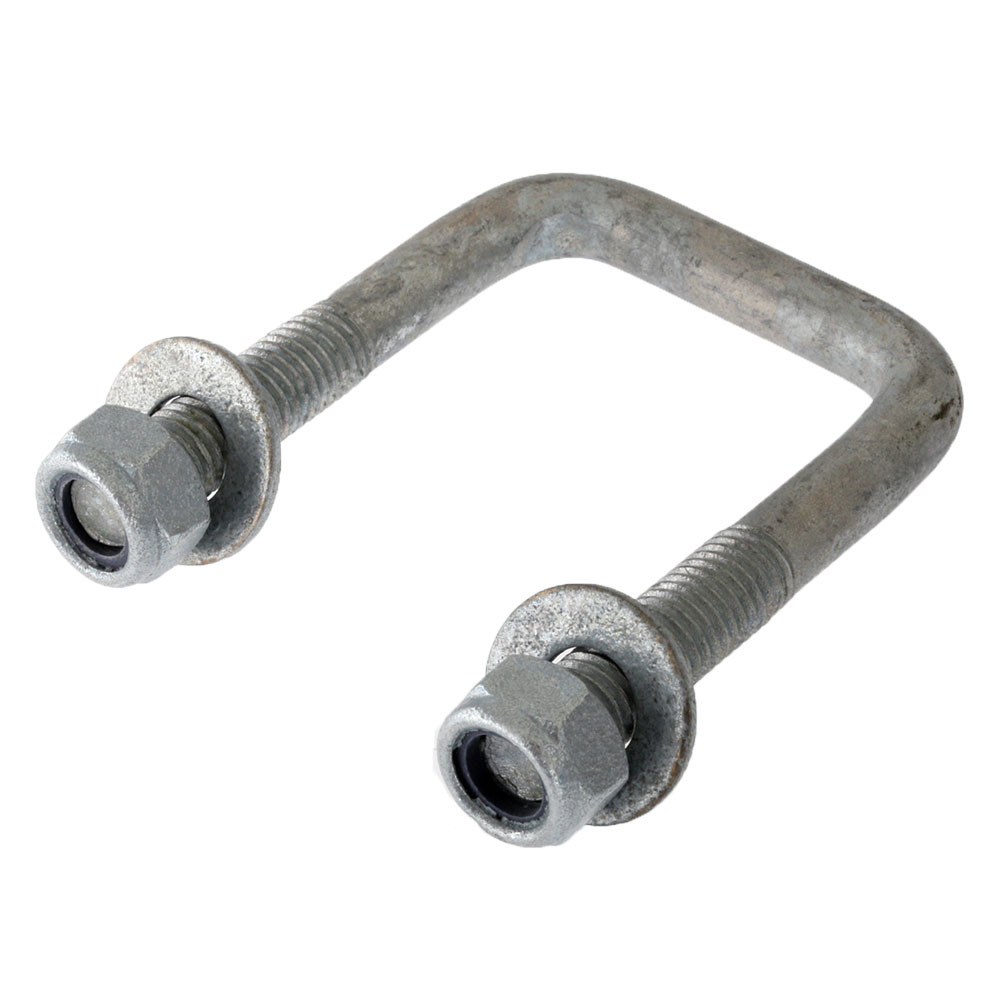 Buy Trailparts UBolts Square 85mm 90mm x M12 Galvanised online at