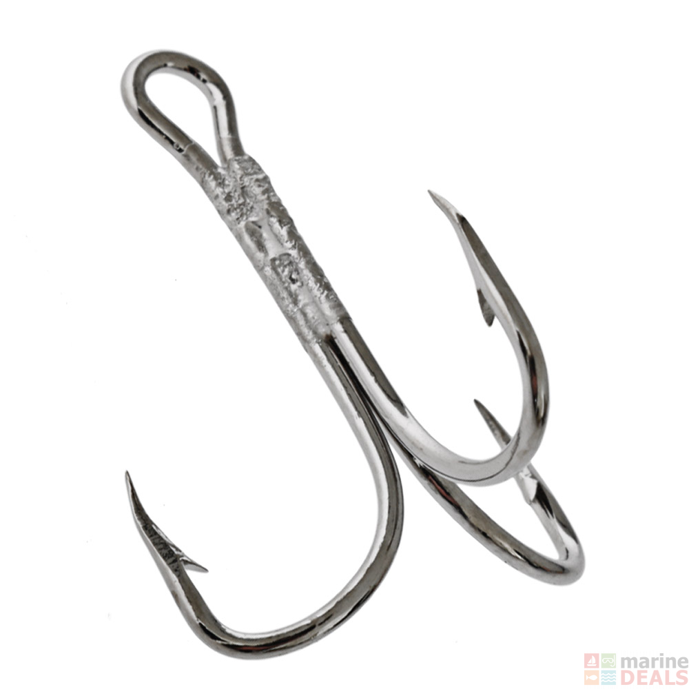 Buy Eagle Claw 375F Treble Hooks No.1 Qty 50 online at