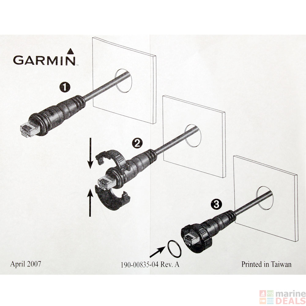 Buy Garmin Threaded Split Connector RJ45 18mm online at