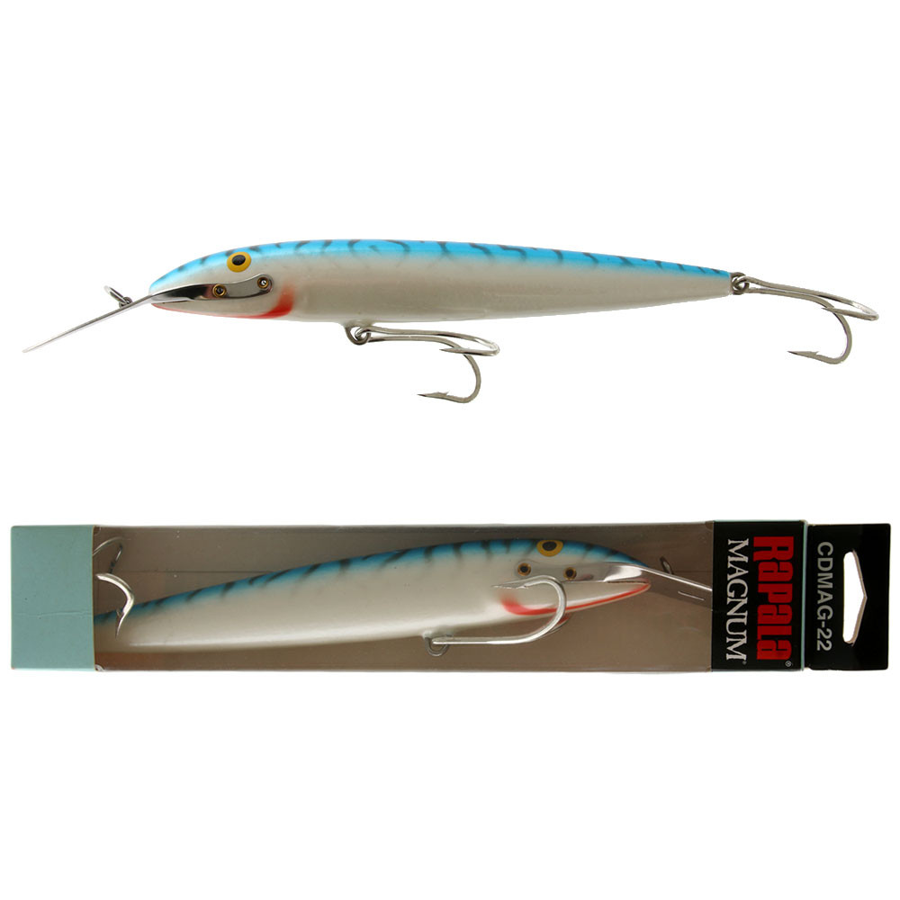 Buy Rapala Magnum CD22 Sinking Lure 22cm Silver Mackerel online at