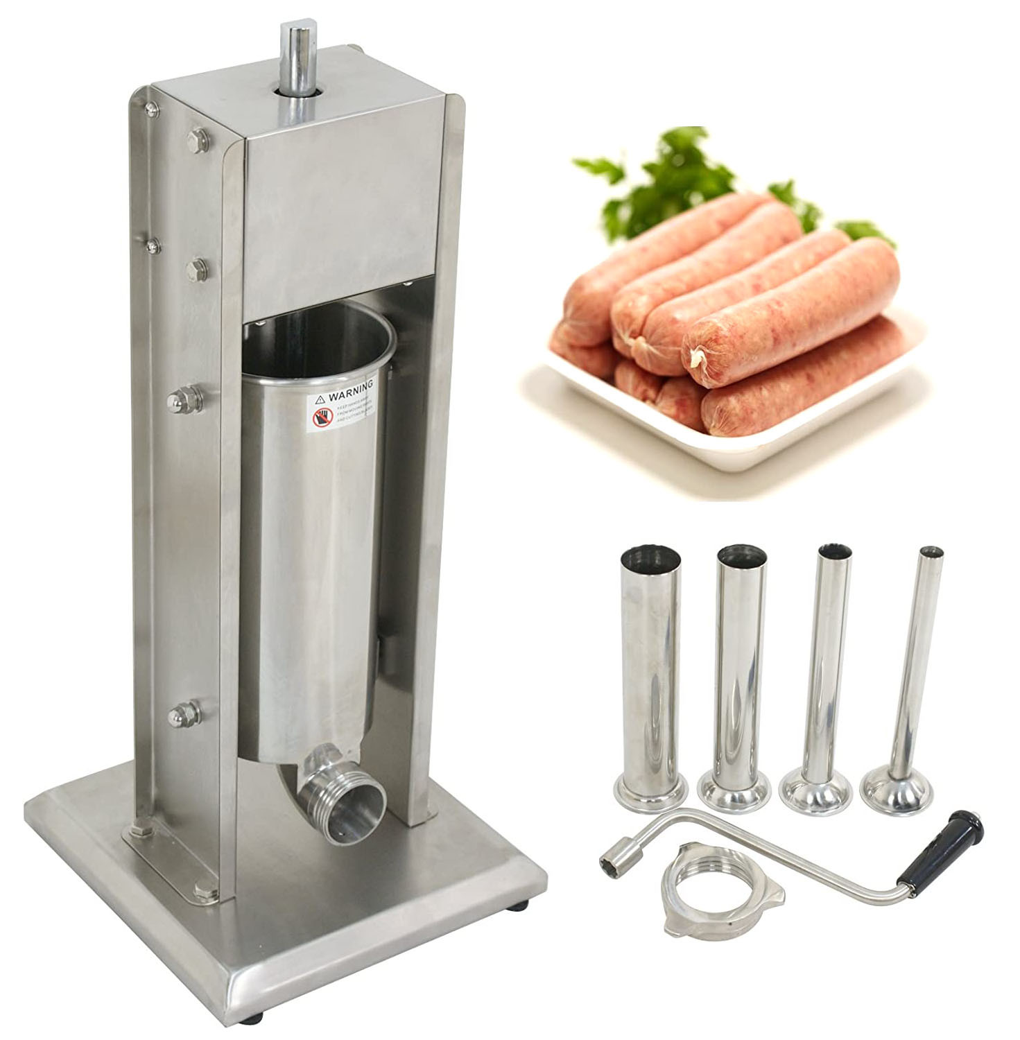 Buy Innovations Stainless Vertical Sausage Stuffer 5L online at