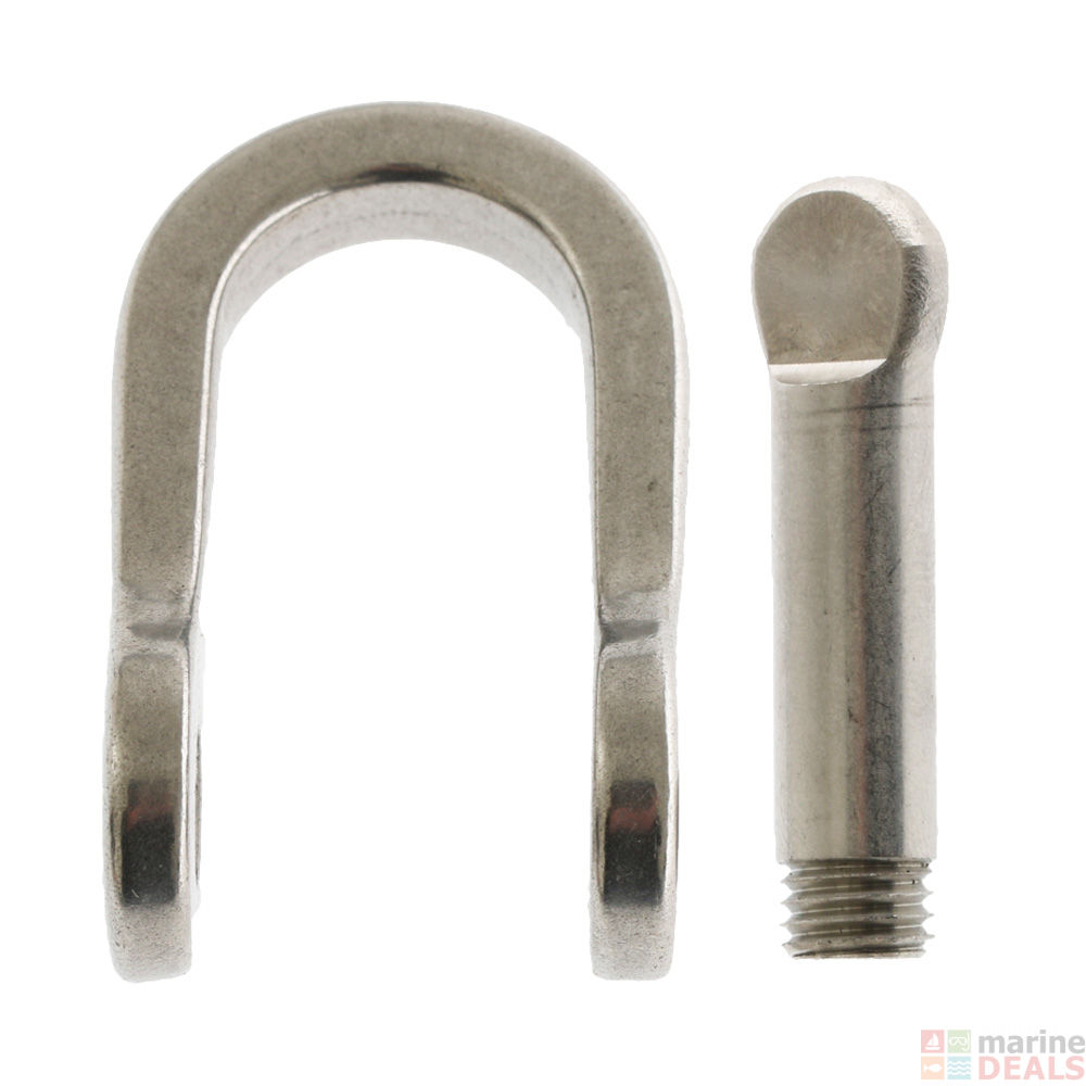 Ronstan RF618 Standard Dee Shackle with Pin 29mm x 17mm Shackles