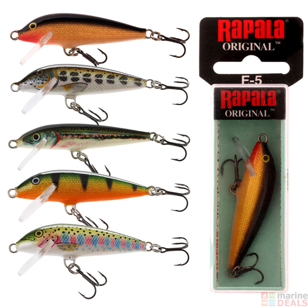 Buy Rapala Original Floating Lure 5cm online at Marine-Deals.com.au