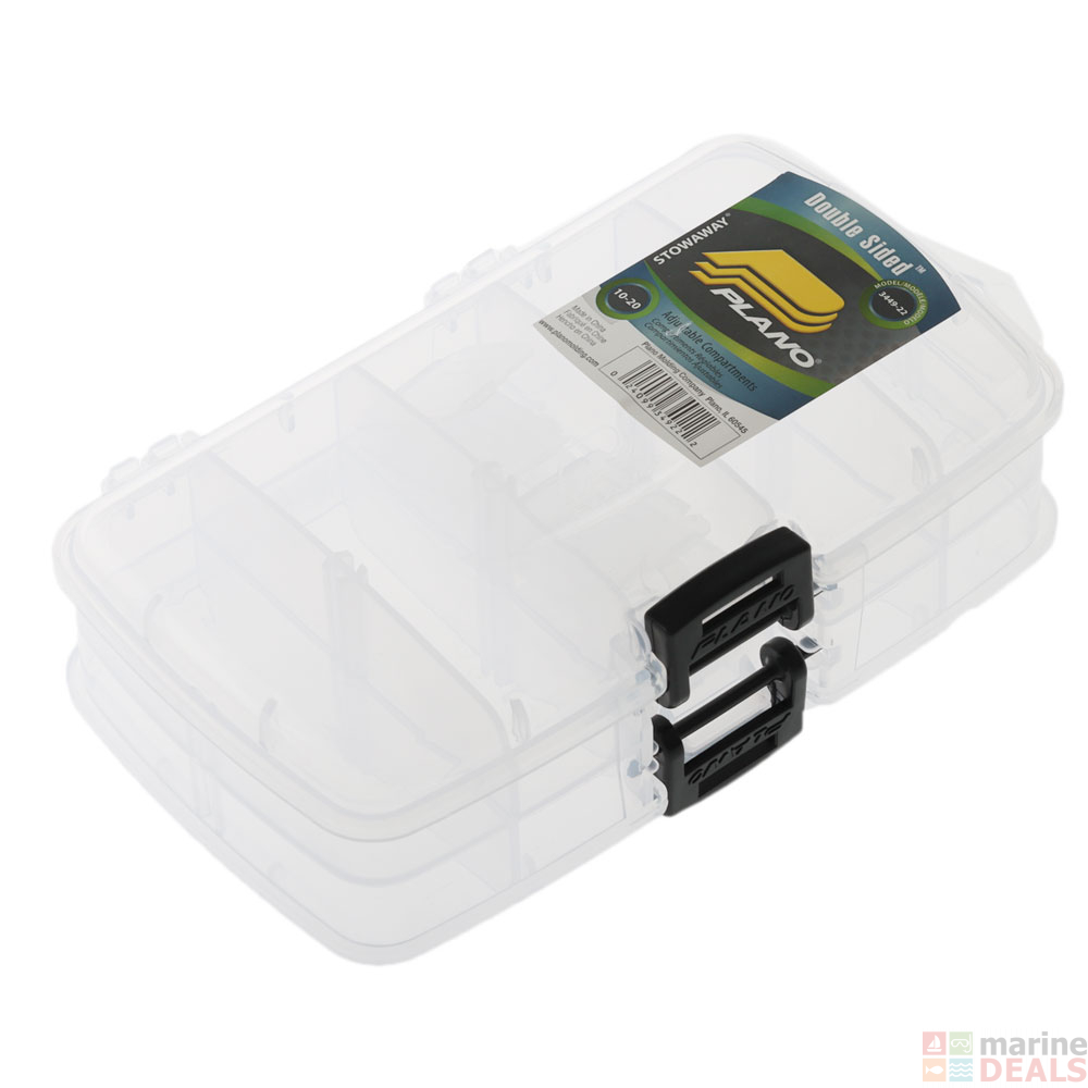 plano 3500 22 double sided tackle box