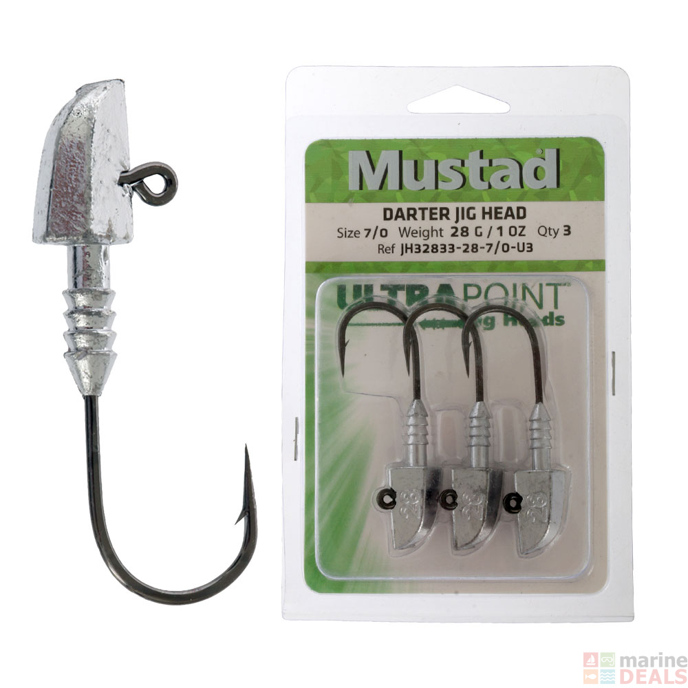 Mustad jig head Clearance