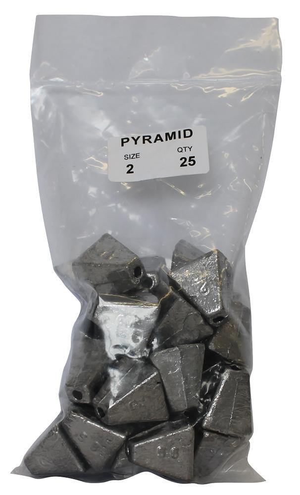 Pyramid Sinker Bulk Pack Pyramid Sinkers Sinkers Tackle