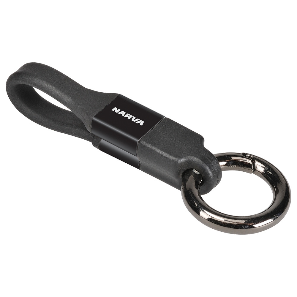 Buy NARVA Micro USB and Lightning Dual Faced Keyring Cable online at