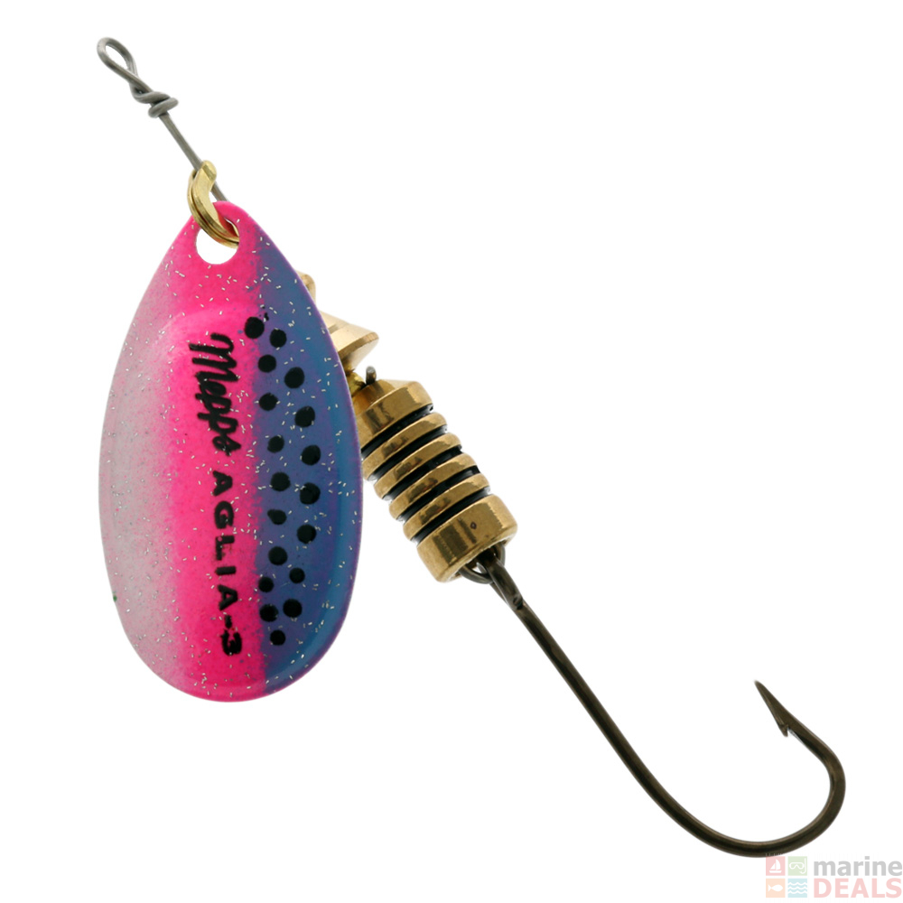 Buy Mepps Aglia Spinner Lure Rainbow Trout Single Hook online at Marine